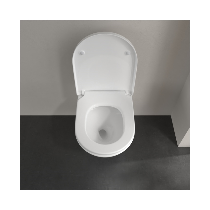 Villeroy & Boch 4670T0R1 - Viseća WC šolja SUBWAY 3.0 keramika/bela