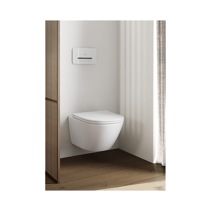 Villeroy & Boch 4670T0R1 - Viseća WC šolja SUBWAY 3.0 keramika/bela