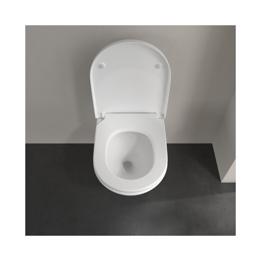 Villeroy & Boch 4670T0RW - Viseća WC šolja SUBWAY 3.0 keramika/bela