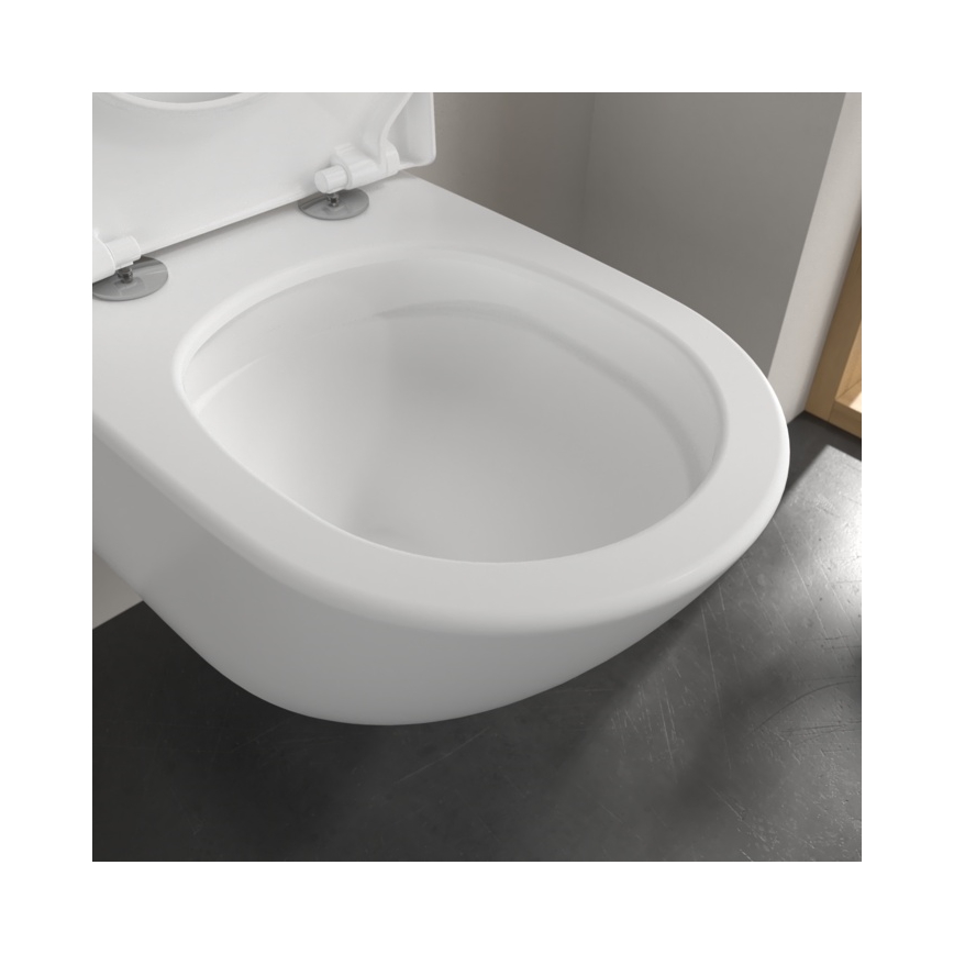 Villeroy & Boch 4670T0RW - Viseća WC šolja SUBWAY 3.0 keramika/bela