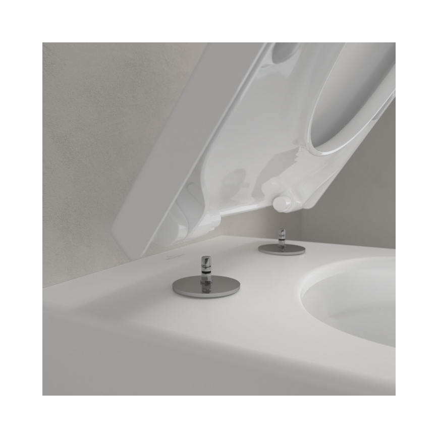 Villeroy & Boch 4670T0RW - Viseća WC šolja SUBWAY 3.0 keramika/bela
