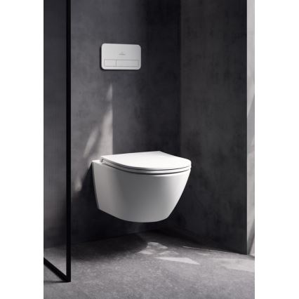 Villeroy & Boch 4670T0RW - Viseća WC šolja SUBWAY 3.0 keramika/bela