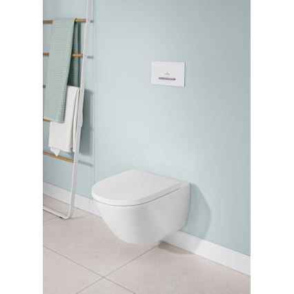 Villeroy & Boch 4670T0T2 - Viseće WC SUBWAY 3.0 keramika/bela