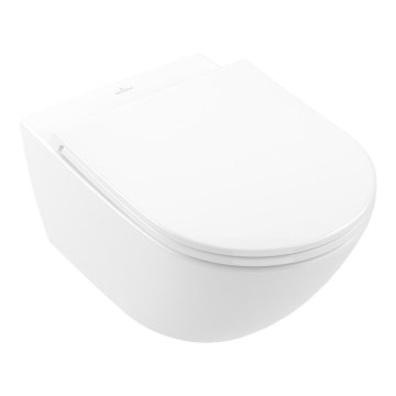 Villeroy & Boch 4670T9R1 - Zidni WC sa daskom SoftClose prigušiva SUBWAY 3.0 keramika/bela