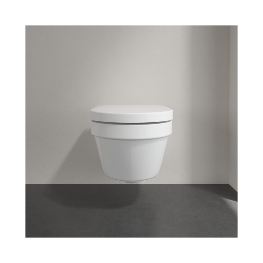 Villeroy & Boch 4694HR01 - Zidna WC školjka sa SoftClose daskom ARCHITECTURA keramika/bela