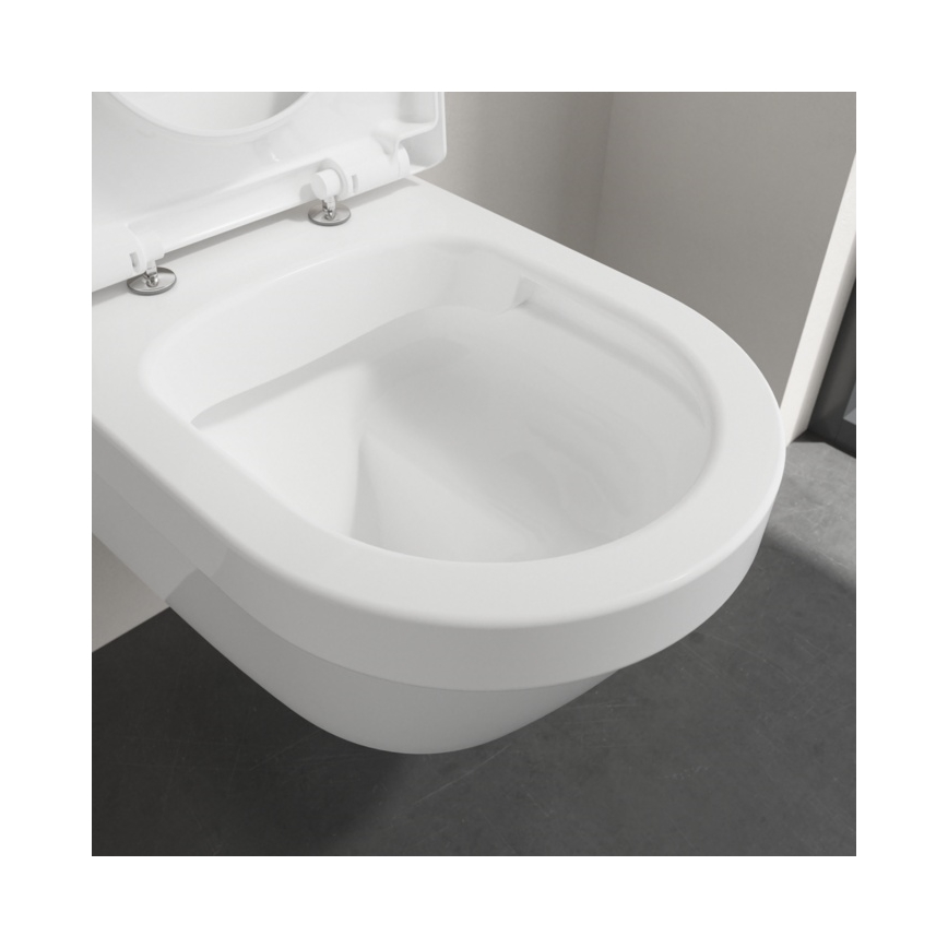 Villeroy & Boch 4694HR01 - Zidna WC školjka sa SoftClose daskom ARCHITECTURA keramika/bela