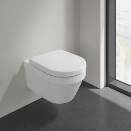 Villeroy & Boch 4694R001 - Viseća WC školjka ARCHITECTURA, keramika/bela