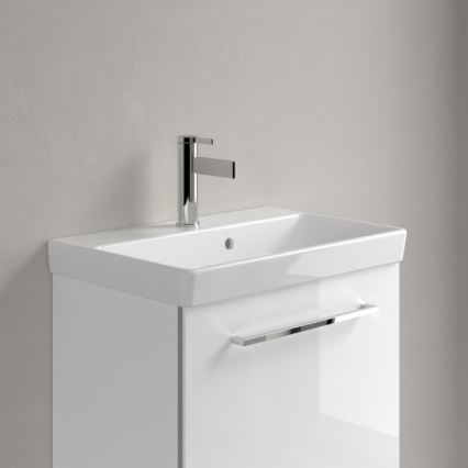 Villeroy & Boch 4A005501 - Zidni umivaonik AVENTO 55x37 cm keramika/bela