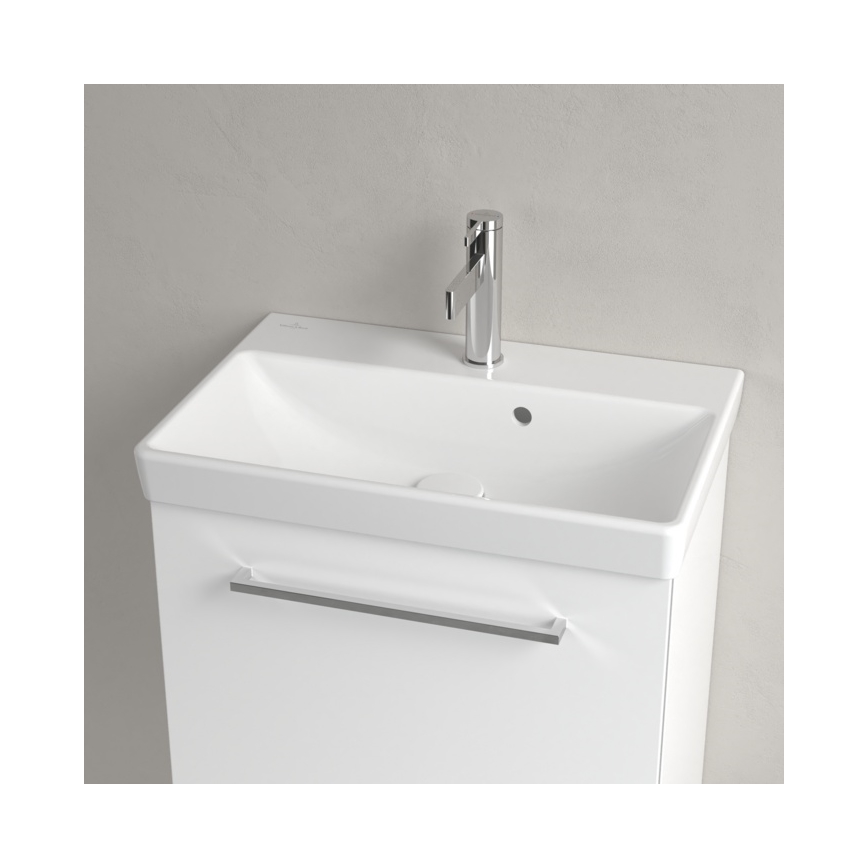 Villeroy & Boch 4A005501 - Zidni umivaonik AVENTO 55x37 cm keramika/bela