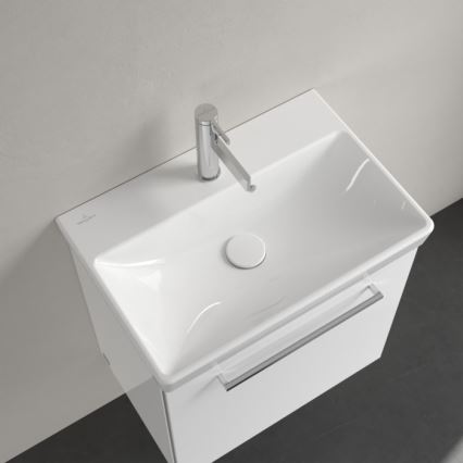 Villeroy & Boch 4A005501 - Zidni umivaonik AVENTO 55x37 cm keramika/bela