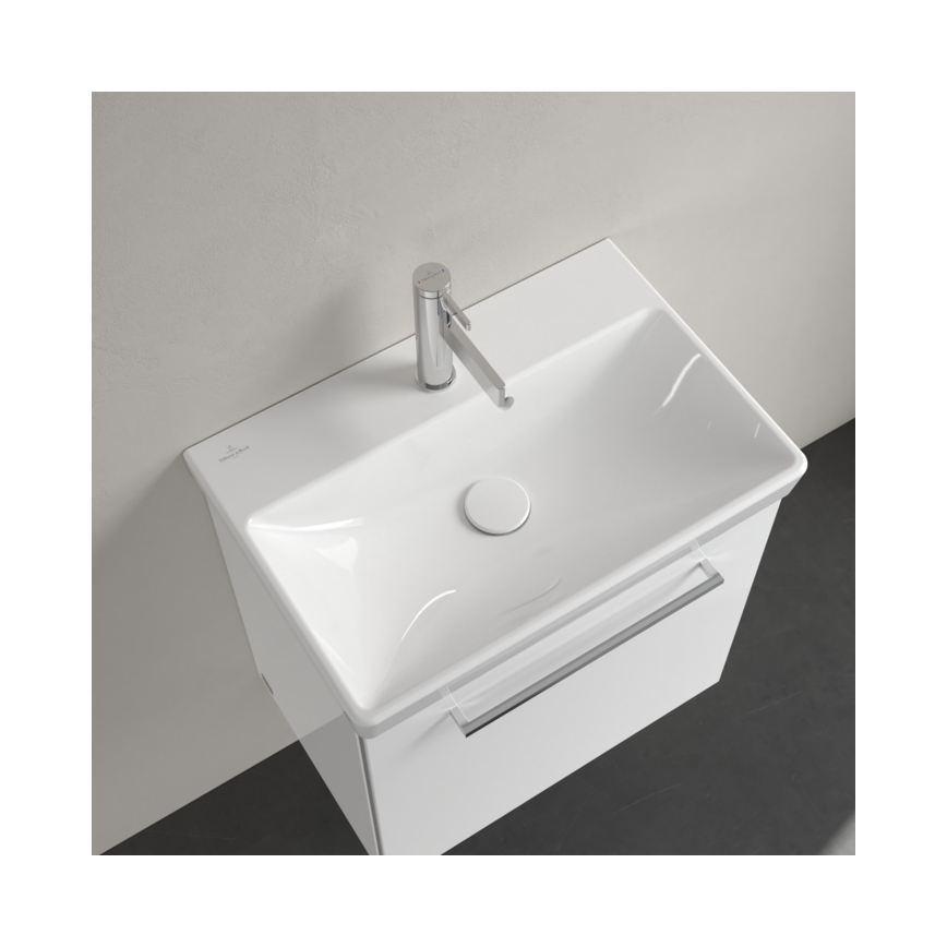 Villeroy & Boch 4A005501 - Zidni umivaonik AVENTO 55x37 cm keramika/bela