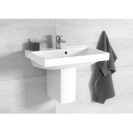 Villeroy & Boch 4A005501 - Zidni umivaonik AVENTO 55x37 cm keramika/bela