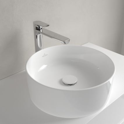 Villeroy & Boch 4A1840R1 - Nadpultni umivaonik COLLARO, prečnika 40 cm, keramika/bela