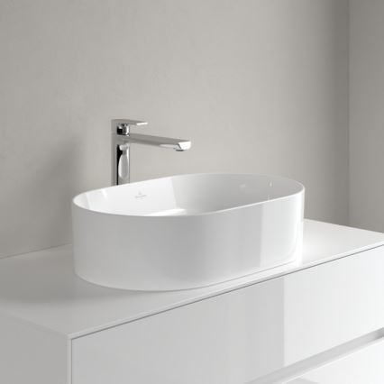Villeroy & Boch 4A195601 - Umivaonik na ploču COLLARO 56x36 cm keramika/bela