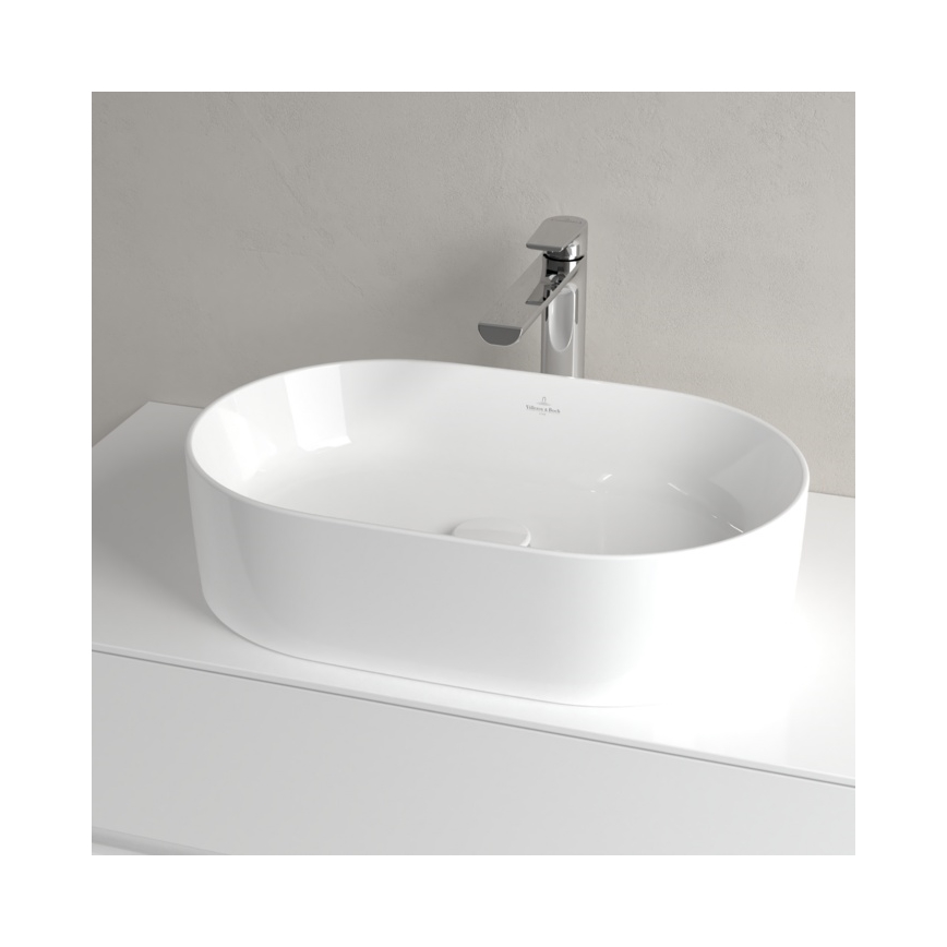 Villeroy & Boch 4A195601 - Umivaonik na ploču COLLARO 56x36 cm keramika/bela