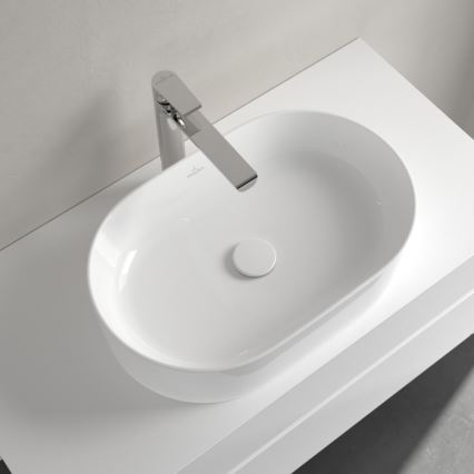 Villeroy & Boch 4A195601 - Umivaonik na ploču COLLARO 56x36 cm keramika/bela
