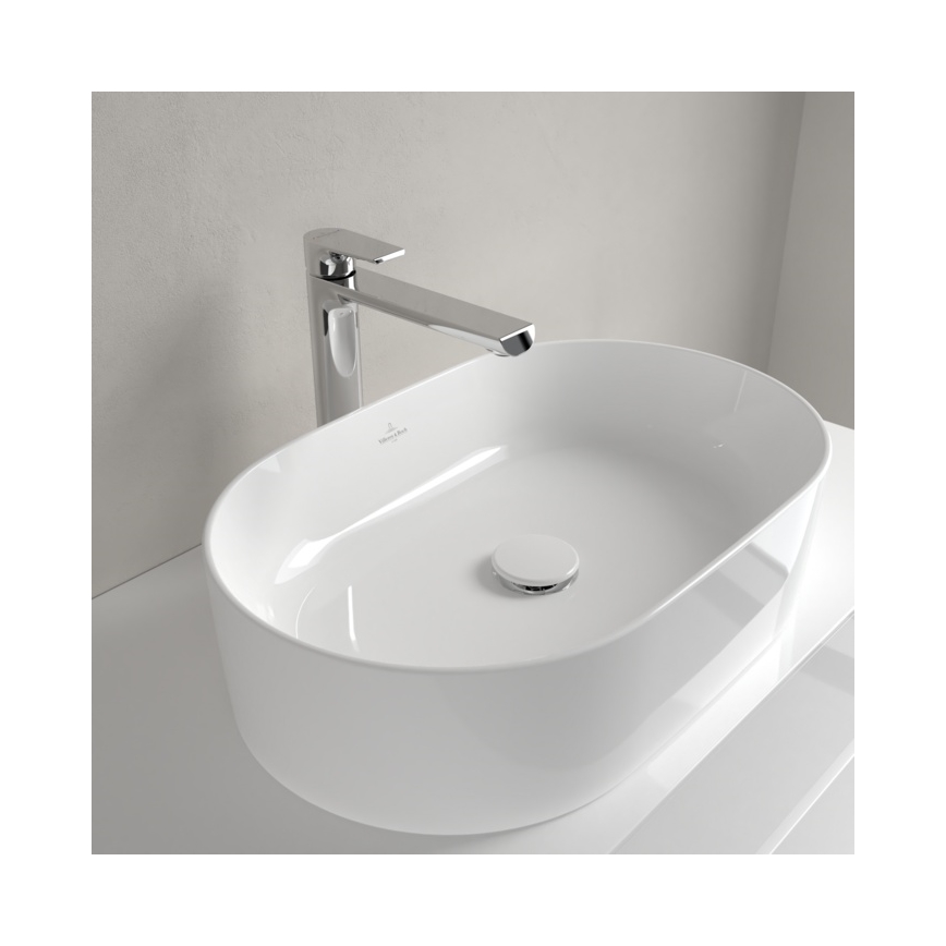 Villeroy & Boch 4A195601 - Umivaonik na ploču COLLARO 56x36 cm keramika/bela