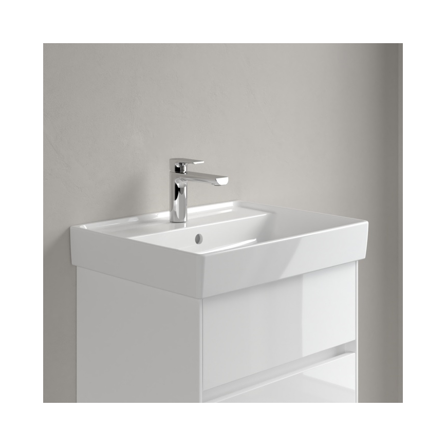 Villeroy & Boch 4A335501 - Viseći umivaonik COLLARO 55x44 cm keramika/bela