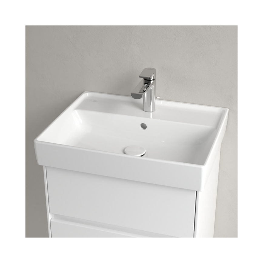 Villeroy & Boch 4A335501 - Viseći umivaonik COLLARO 55x44 cm keramika/bela