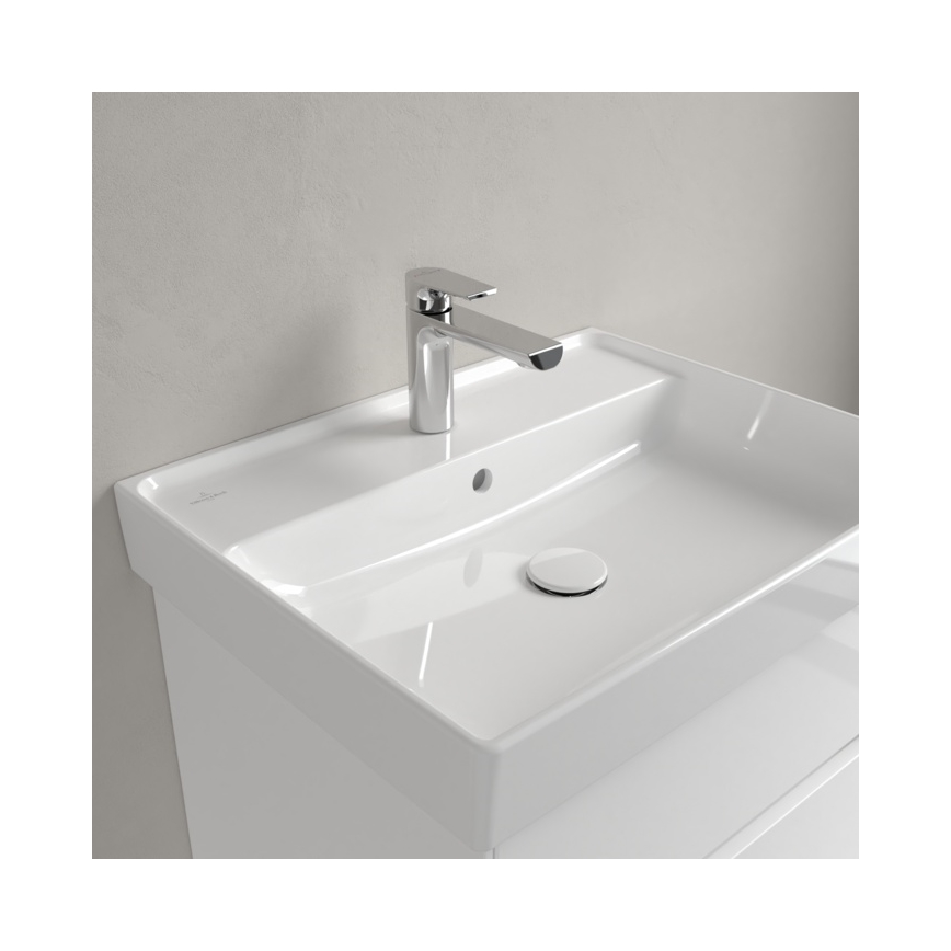 Villeroy & Boch 4A336001 - Zidni umivaonik COLLARO 60x47 cm keramika/bela