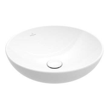 Villeroy & Boch 4A450001 - Umivaonik na radnu ploču LOOP&FRIENDS prečnika 38 cm keramika/bela