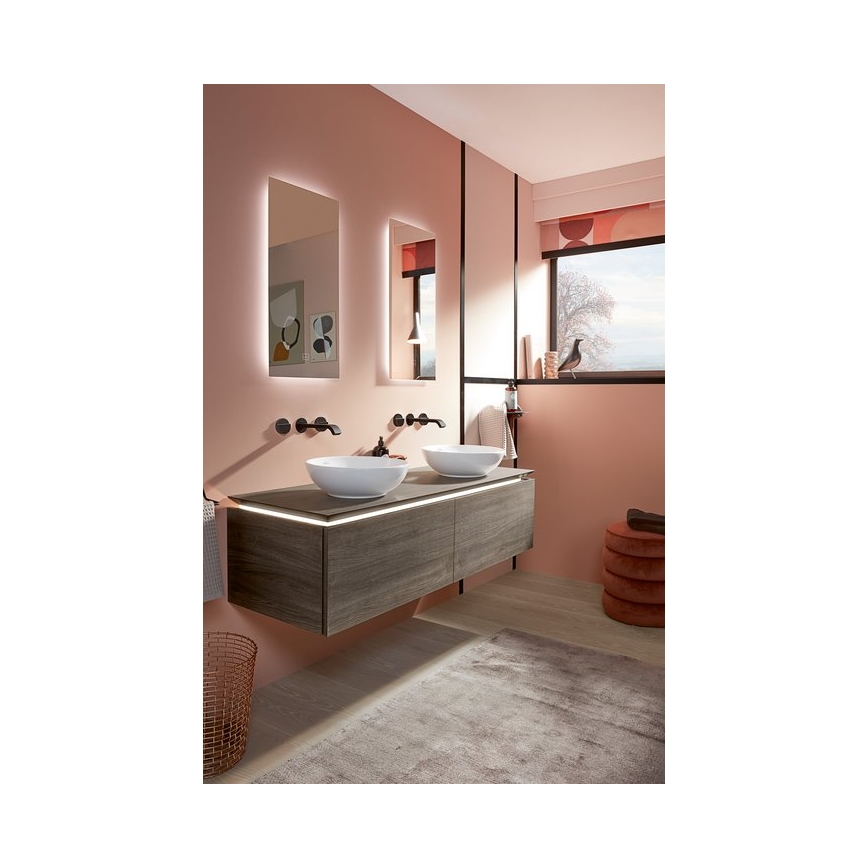 Villeroy & Boch 4A450001 - Umivaonik na radnu ploču LOOP&FRIENDS prečnika 38 cm keramika/bela