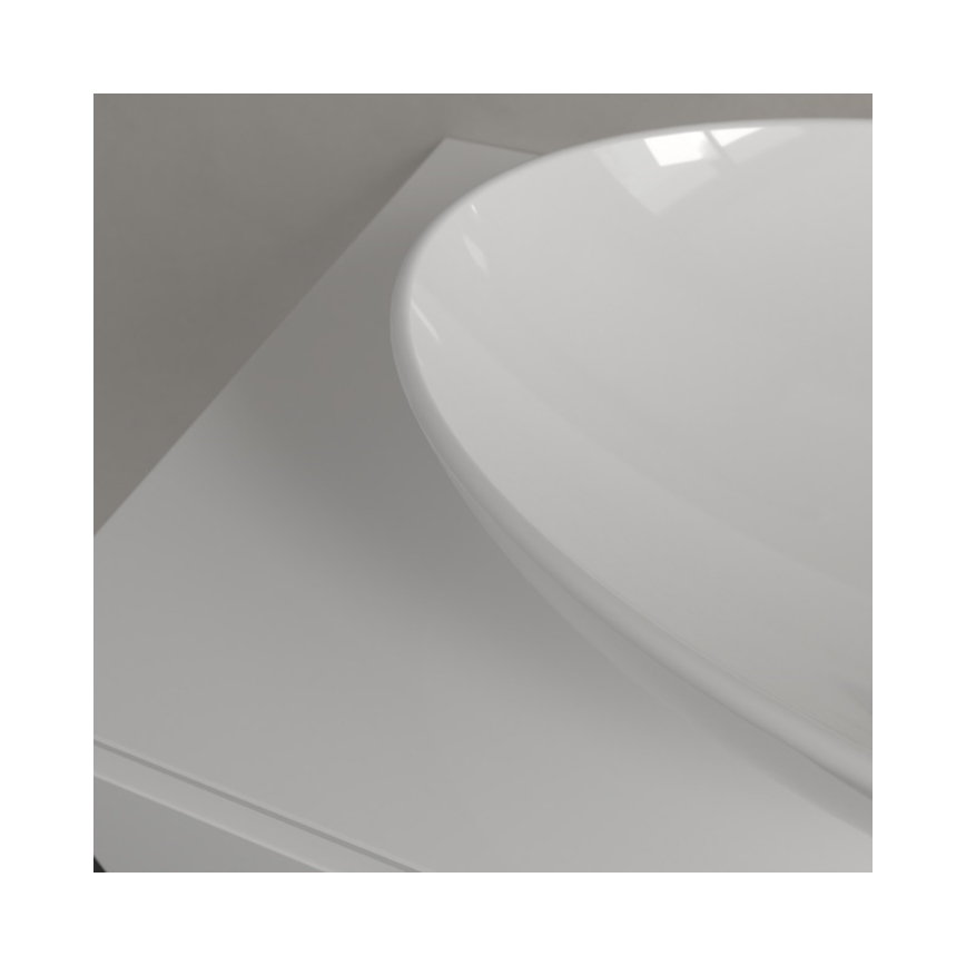 Villeroy & Boch 4A470101 - Umivaonik na ploču LOOP&FRIENDS 56x38 cm keramika/bela