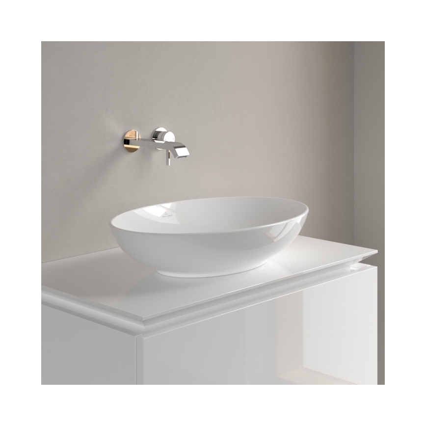 Villeroy & Boch 4A4701R1 - Nadpultni umivaonik LOOP&FRIENDS 56x38 cm keramika/bela