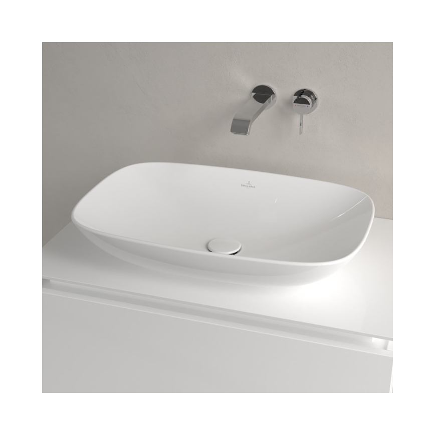 Villeroy & Boch 4A500001 - Umivaonik na ploču LOOP&FRIENDS 62x42 cm keramika/bela