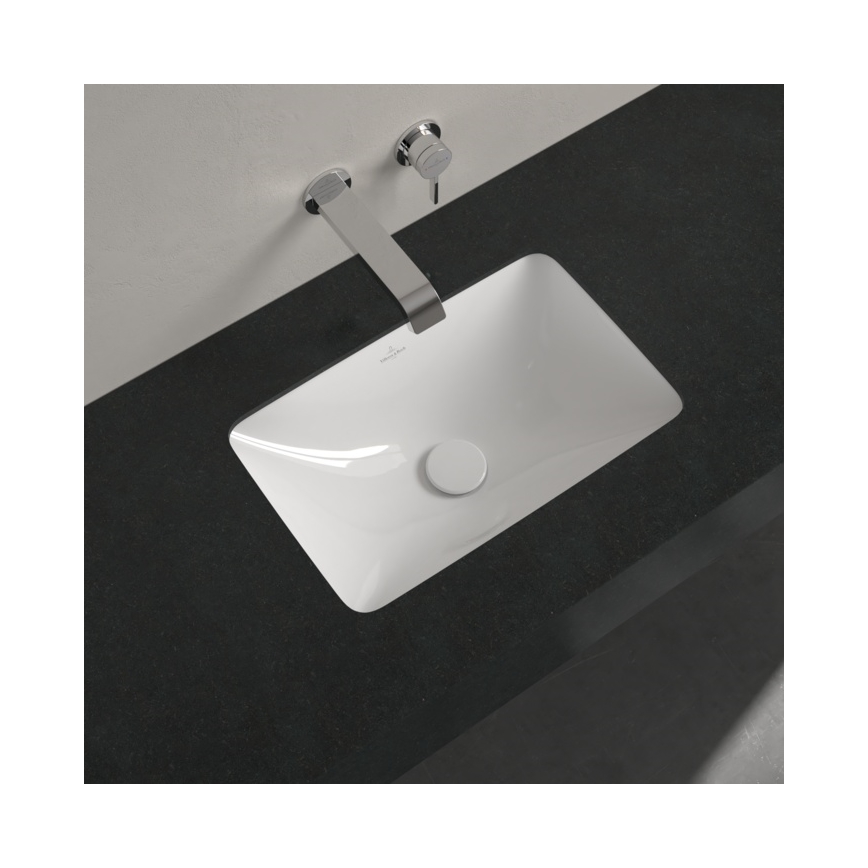Villeroy & Boch 4A5601R1 - Ugradni umivaonik LOOP&FRIENDS 45x28 cm keramika/bela