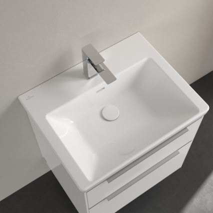 Villeroy & Boch 4A706001 - Viseći umivaonik SUBWAY 3.0 60x47 cm keramika/bela