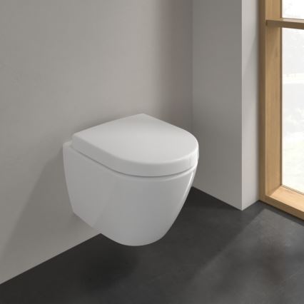 Villeroy & Boch 5606R0R1 - Zidna WC školjka SUBWAY 2.0 keramička/bela