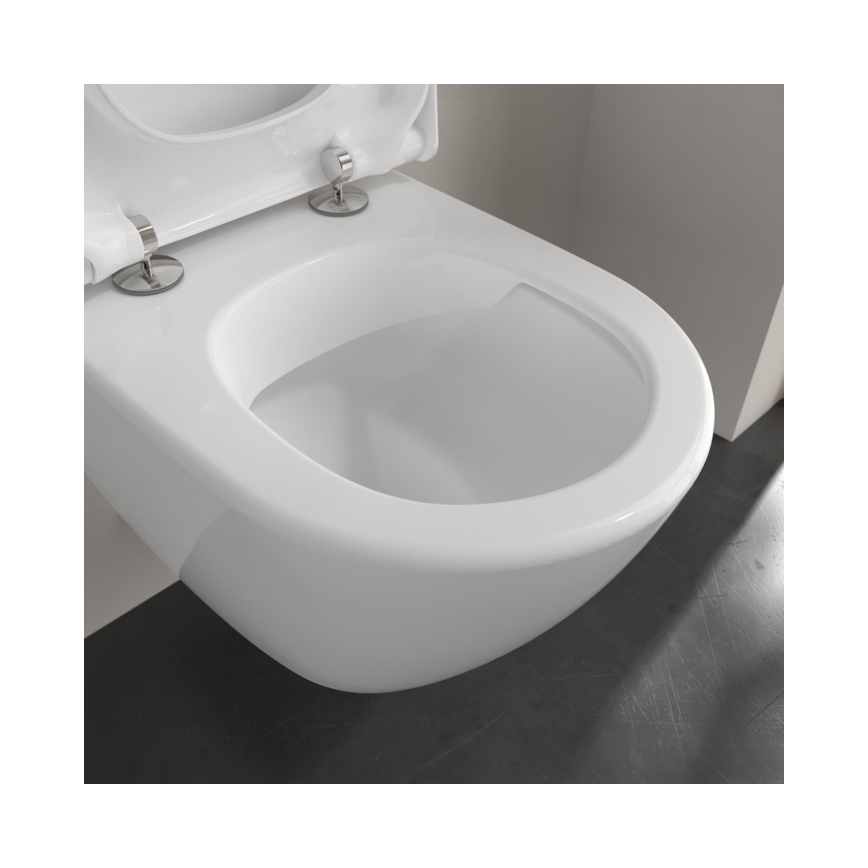 Villeroy & Boch 5606R0R1 - Zidna WC školjka SUBWAY 2.0 keramička/bela