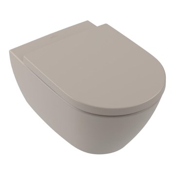 Villeroy & Boch 5614R0AM - Viseća WC šolja SUBWAY 2.0 keramika/bež