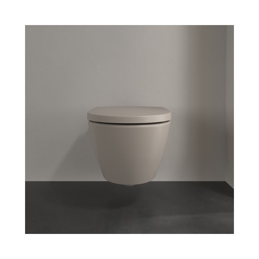 Villeroy & Boch 5614R0AM - Viseća WC šolja SUBWAY 2.0 keramika/bež