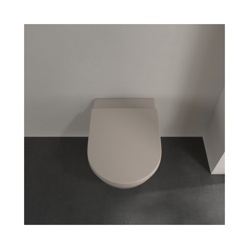 Villeroy & Boch 5614R0AM - Viseća WC šolja SUBWAY 2.0 keramika/bež