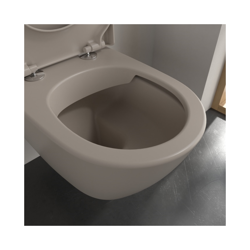 Villeroy & Boch 5614R0AM - Viseća WC šolja SUBWAY 2.0 keramika/bež