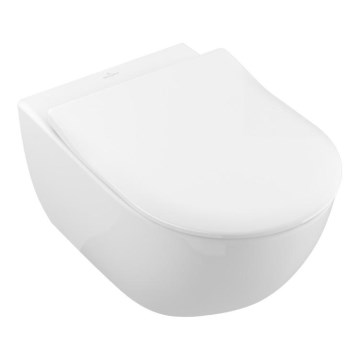Villeroy & Boch 5614R201 - Zavesni WC sa daskom prigušiva SUBWAY 2.0 keramika/bela