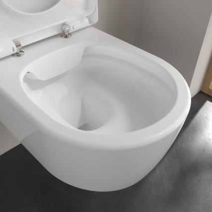 Villeroy & Boch 5656HRR1 - Zidna WC šolja sa daskom SoftClose AVENTO keramika/bela
