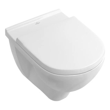 Villeroy & Boch 5660H101 - Zidna WC školjka sa daskom O.NOVO keramika/bela
