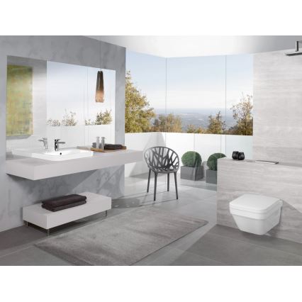 Villeroy & Boch 5685HR01 - Viseće WC šolja sa daskom SoftClose prigušiva ARCHITECTURA keramika/bela
