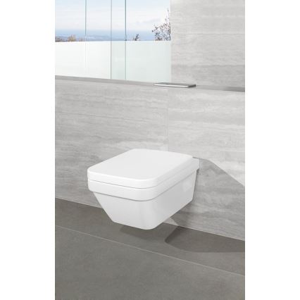 Villeroy & Boch 5685HR01 - Viseće WC šolja sa daskom SoftClose prigušiva ARCHITECTURA keramika/bela
