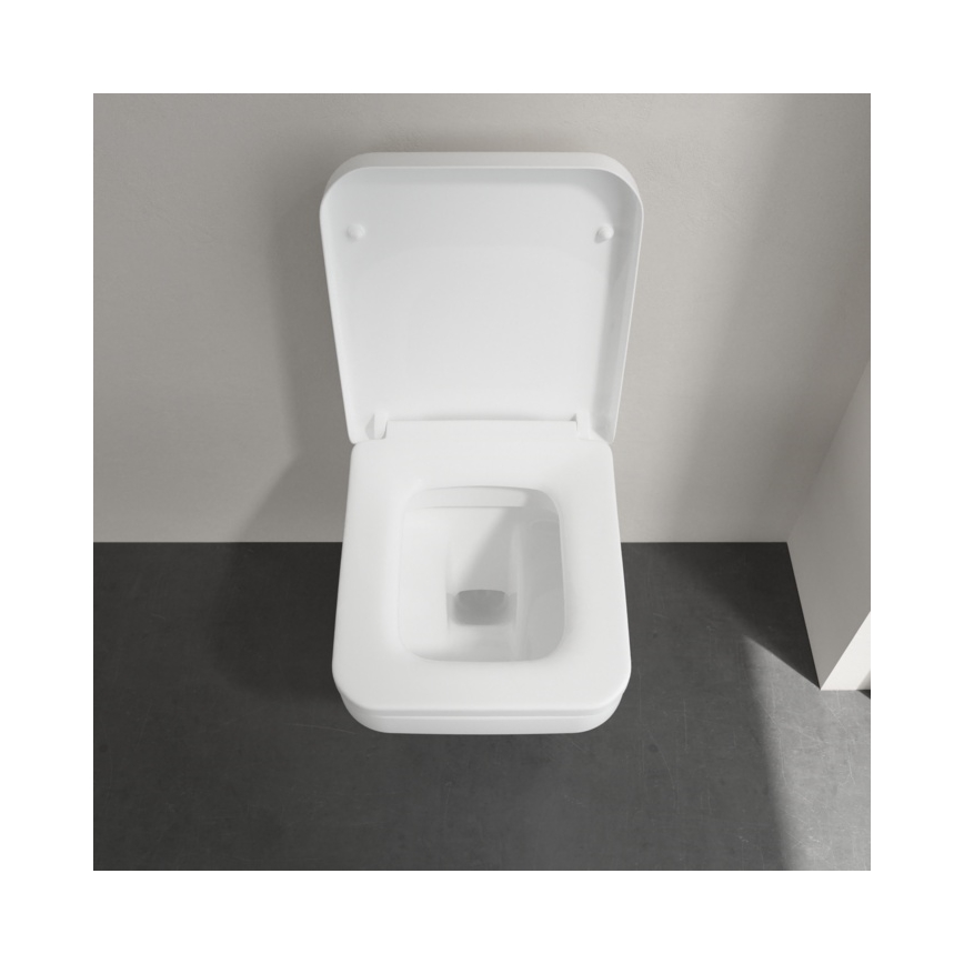 Villeroy & Boch 5685HR01 - Viseće WC šolja sa daskom SoftClose prigušiva ARCHITECTURA keramika/bela