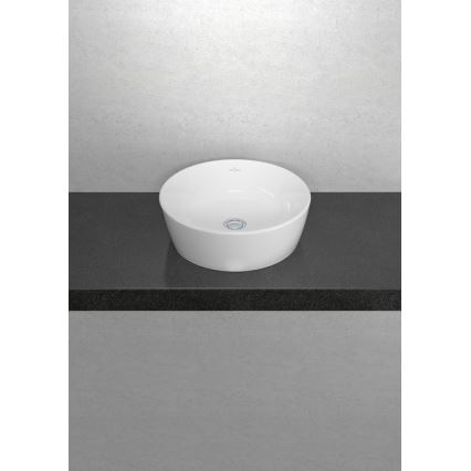 Villeroy & Boch 5A254501 - Umivaonik za ugradnju na radnu ploču ARCHITECTURA prečnika 45 cm keramika/bela