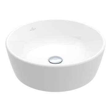 Villeroy & Boch 5A254501 - Umivaonik za ugradnju na radnu ploču ARCHITECTURA prečnika 45 cm keramika/bela