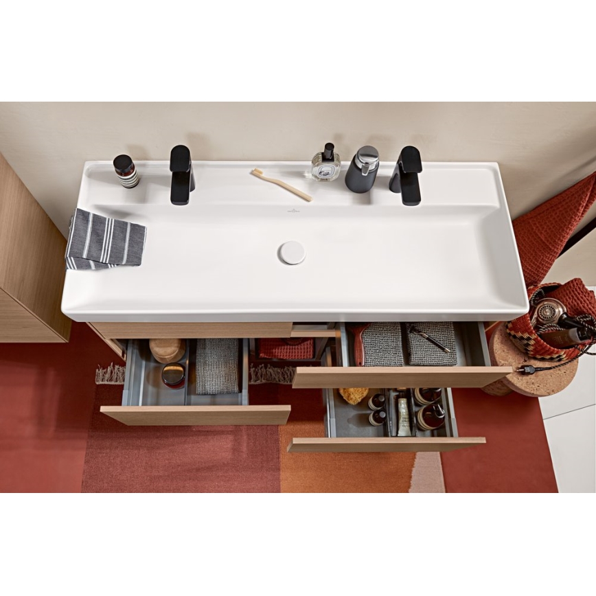 Villeroy & Boch 680800RW - Sliv za umivaonik, beli/sjajni hrom