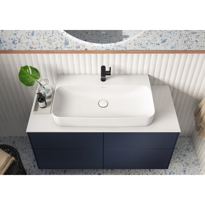 Villeroy & Boch 680800RW - Sliv za umivaonik, beli/sjajni hrom