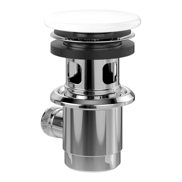 Villeroy & Boch 68100001 - Odliv za umivaonik, beo/sjajni hrom