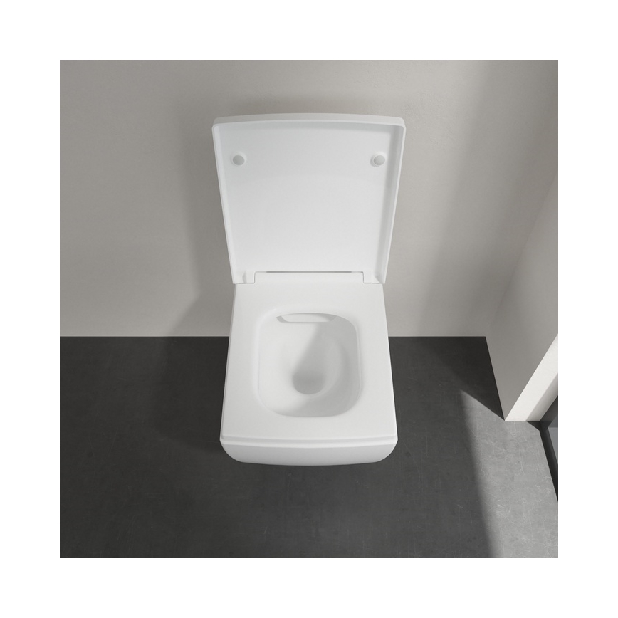 Villeroy & Boch 8M24S101 - WC daska prigušiva MEMENTO 2.0 bela