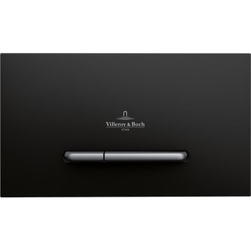 Villeroy & Boch 922169AN - Taster za vodokotlić VICONNECT, mat crni/matni hrom
